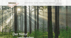 Desktop Screenshot of naegeli-holzbau.ch
